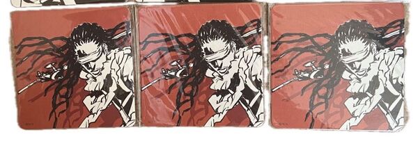 東仙要 「BLEACH-ブリーチ- BLEACH EX. オリジナルイラストコースターコレクション」3点