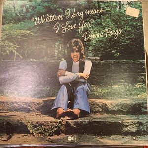 ドナ・ファーゴ DONNA FARGO/WHATEVER I SAY MEANS I LOVE YOU 中古レコード