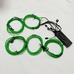 ELワイヤー 2M 緑 EL ワイヤー ネオン 有機光 エレクトロルミネッセンス