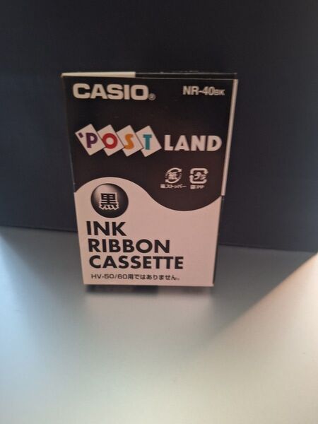 CASIO NR-40BK インクリボンカセット 黒