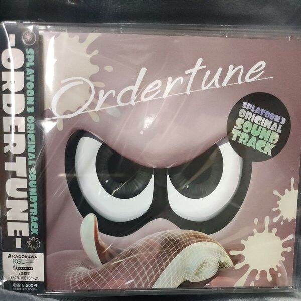 スプラトゥーン3 4CD/Splatoon3 ORIGINAL SOUNDTRACK -Ordertune-サウンドトラック