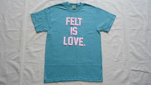 Felt Felt Is Love Tee シーフォーム M %off Tシャツ レターパックライト