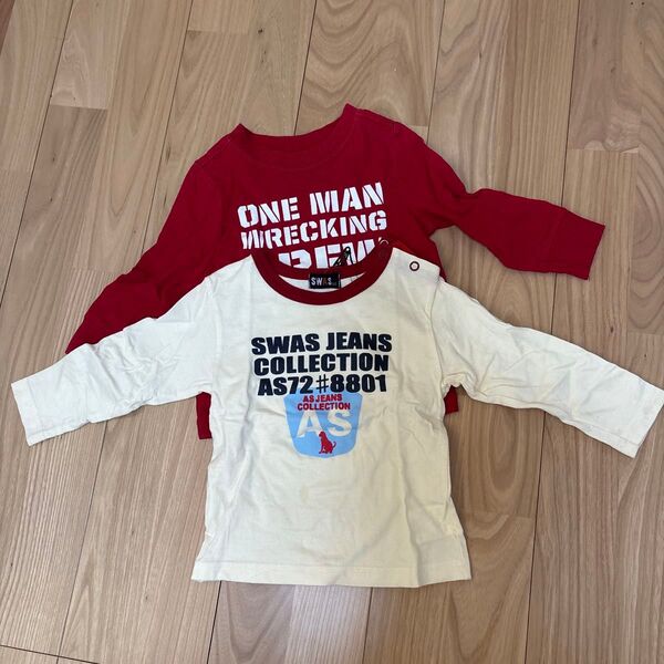 SWAS & Old Navy 長袖Tシャツ 18-24M