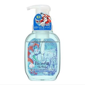 新品未開封 花王 ビオレu ザボティ 泡タイプ ボディソープ ディズニー 限定デザイン アリエル リトルマーメイド 日本製