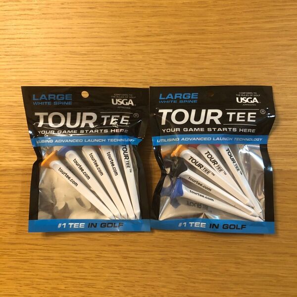 【最短当日発送・お値引きご相談ください】TOUR TEE ORIGINAL ゴルフティー 5本入り2個セット