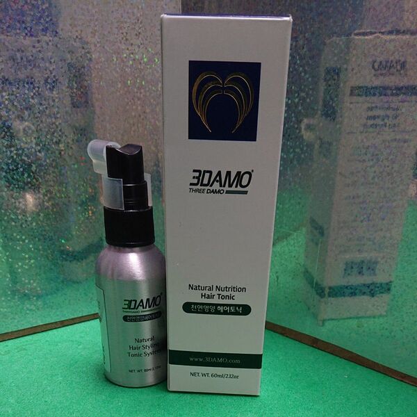 3DAMO Hair Tonic 天然 栄養 ヘアスタイリング ヘアトニック 60ml