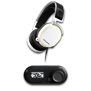 SteelSeries ゲーミングヘッドセット Arctis Pro + Game DAC 有線 ホワイト ヘッドホン ハイレゾ