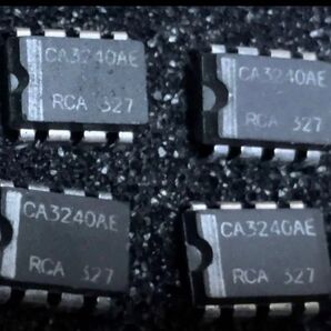 RCA(旧ハリス)製 オペアンプ CA3240AE 4個セット