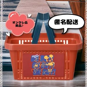 ミッキー & ドナルド ミニメッシュ カゴ 収納 ボックス (新品・タグ付き) ※オンクレ品