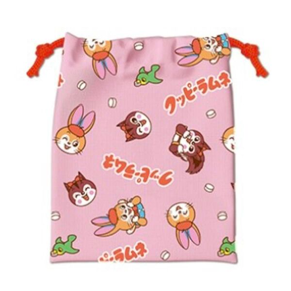 【新品未使用】 クッピーラムネ ポーチアソートコレクション 巾着ポーチB