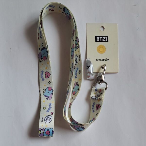 BT21 ネックストラップ MANG ジェイホープ BTS キーホルダー