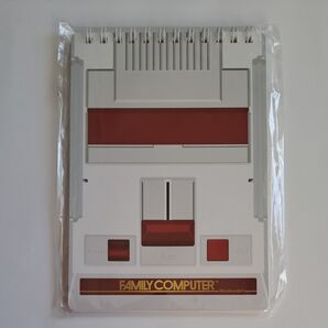 任天堂 ファミリーコンピューター デザイン ノート Nintendo ファミコン メモ帳 非売品