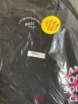 Anti Social Social Club Fragment ASSC Tシャツ.カットソー 藤原ヒロシ フラグメント size S 色 PINK 新品未使用 送料無料_画像3