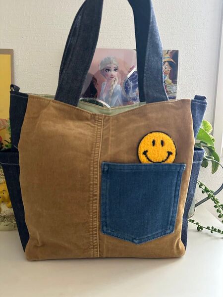 デニムバック ハンドメイド01