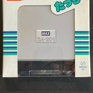 廃盤モデル!新品未使用 ☆MAX ワンタッチスタンプ台『たっちー』中・黒☆ デッドストック品