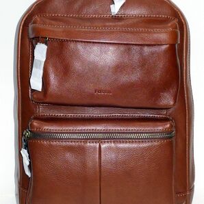 新品 フォッシル FOSSIL スリングパック ブラウン 総革製 Buckner Commuter Cognac 本革