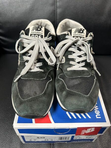 New Balance MRL996BL ブラック 24.0cm