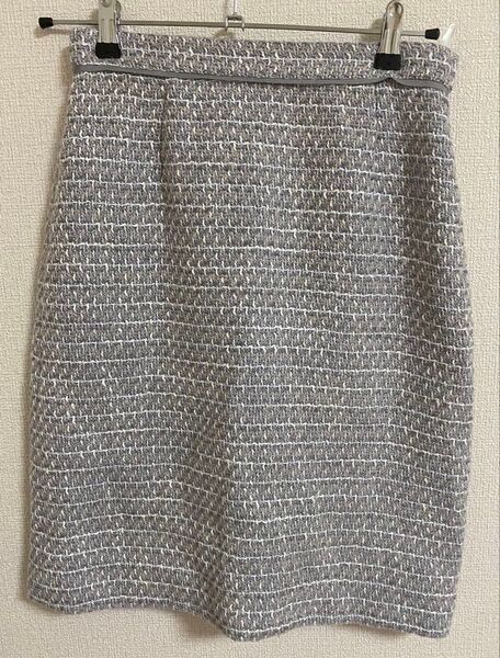 お値下げ歓迎(^^)/【PROPORTION BODY DRESSING】膝丈 スカート レディース ツイード