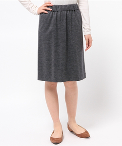 [ не использовался ] Natural Beauty * ворсистый юбка |38 * обычная цена Y18,700 сделано в Японии 
