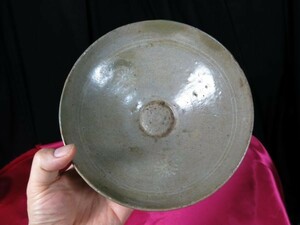 高麗象嵌青磁鉢 朝鮮　焼き物　陶器　青磁　象嵌　韓国　高麗時代