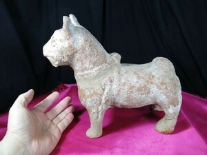  coloring dog .. era . trace departure . goods China ceramics Akira vessel .. goods 