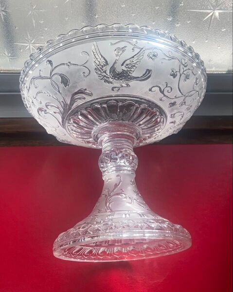 バカラ 鳳凰紋 ルネサンス コンポート Baccarat クリスタルガラス 希少作品