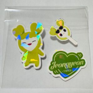 TWICE トゥワイス ジョンヨン ラブリー ホログラムステッカー