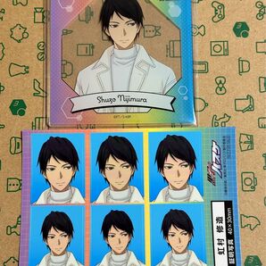 【2点】虹村修造 アクリルコースター 秋葉原キャラポ