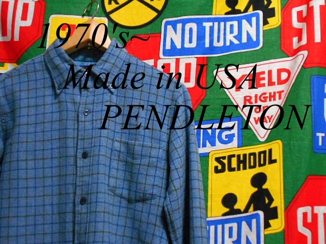 ★GOODコンディションな1枚★Made in USA製アメリカ製PENDLET