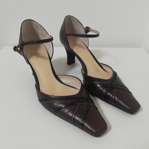 320/Riz raffineliz original leather strap pumps 22cm EE