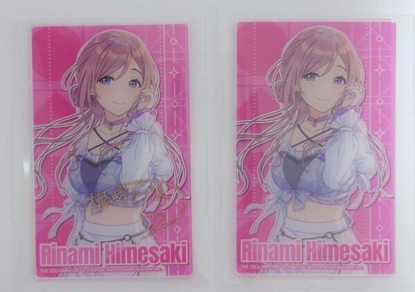 学園アイドルマスター 姫崎莉波 サイン入り アクリルカード