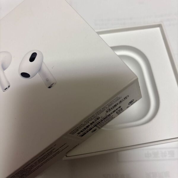 AirPods 第三世代 空き箱 空箱 Apple AirPods ワイヤレスイヤホン