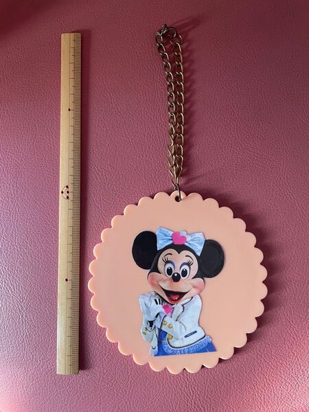 ミニー 実写 ストラップキーホルダー ハンドメイド