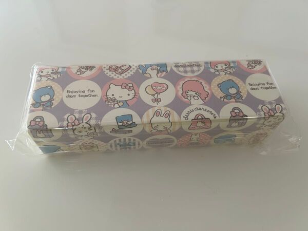 サンリオ メガネケース 紫 ハード マグネット