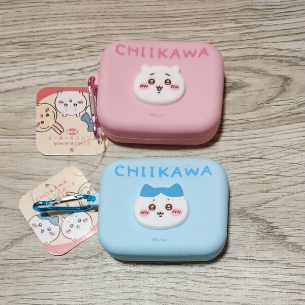 ミニシリコンポーチ ちいかわ ハチワレ 2種セット