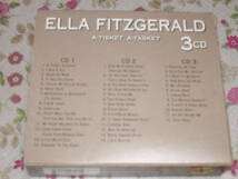 Ella　Fitzgerald　「A-Tisket、A-Tasket」CD３枚組_画像2