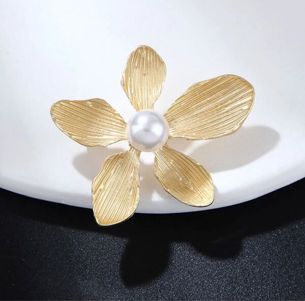 パールブローチ フラワー 花 フォーマル 飾り アクセサリー 入園入学 卒業 コサージュ