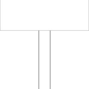 シンプル立札看板 「番号数字10(黒)」駐車場 屋外可(面板 約H45.5cmxW30cm)全長1m