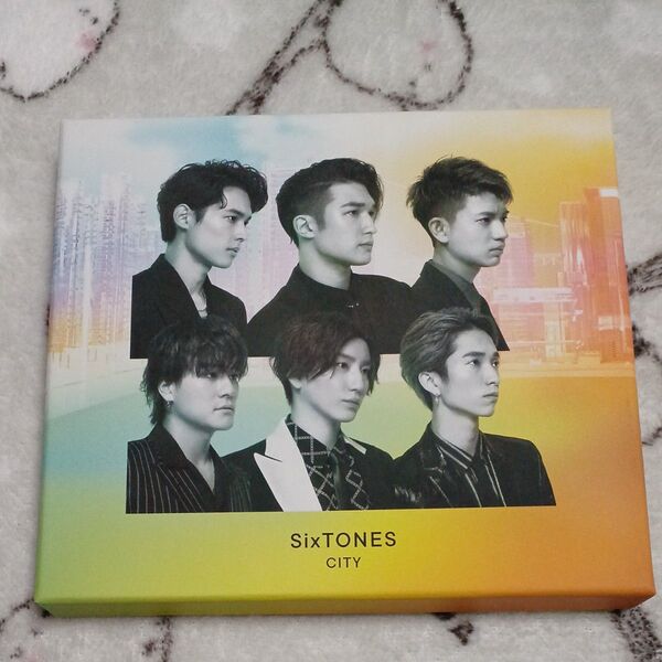 初回盤A Blu-ray付 BOX仕様 SixTONES CD+Blu-ray/CITY