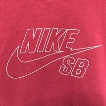 [即決古着]NIKE SB/ナイキエスビー/アイコンフーディー/プルオーバーパーカー/スウェット/裏起毛/バーガンディー/XLサイズ/707742-677_画像3