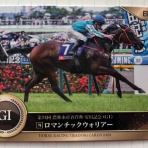 ホースレーシングカード 安田記念 ロマンチックウォリアー