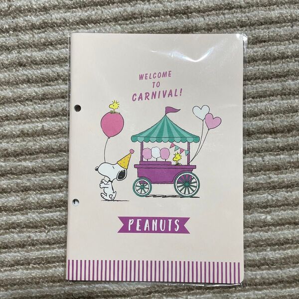 スヌーピー グッズ 横罫ノート ピーナッツ キャラクター