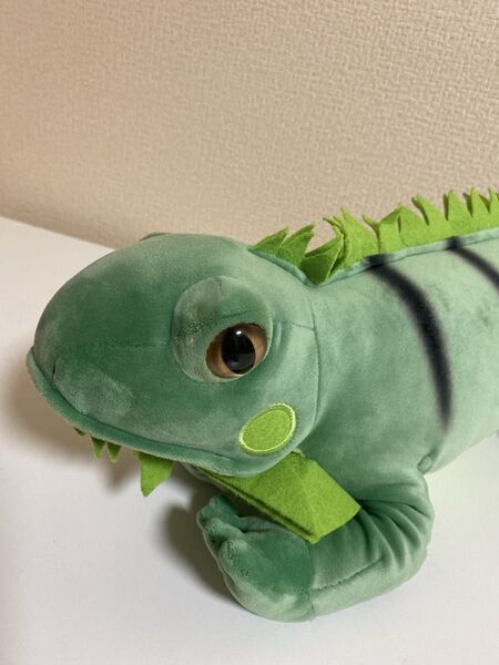 TAKE OFF グリーンイグアナ ぬいぐるみ 新品 爬虫類