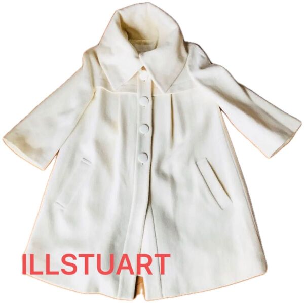 値下げ!ジルスチュアートJILLSTUARTポンチョ風立襟コート