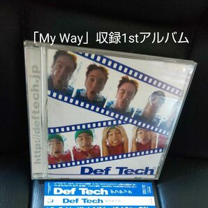 Def Tech「みんなの甲子園」でも流れた曲「My Way」収録1stアルバムが280万枚を売り上げる大ヒットを記録した。
