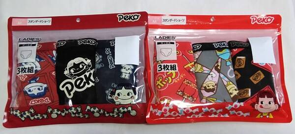 送料込み ペコちゃん ポコちゃん ミルキー スタンダード ショーツ パンツ 6枚セット ② Mサイズ 股上普通 新品未使用
