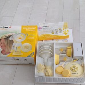 メデラmedela スイングマキシフレックス 搾乳機 ダブル電動