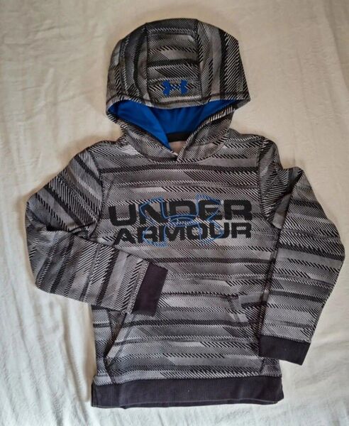 アンダーアーマー パーカー 140cm UNDER ARMOUR 裏起毛 キッズ