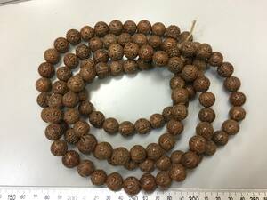 *[ excellent article .]* gold Gou ........ beads 108.... number except night. bell same necklace genuine .... dragon eye pattern . used extraordinary . beautiful goods rare article flax cord 