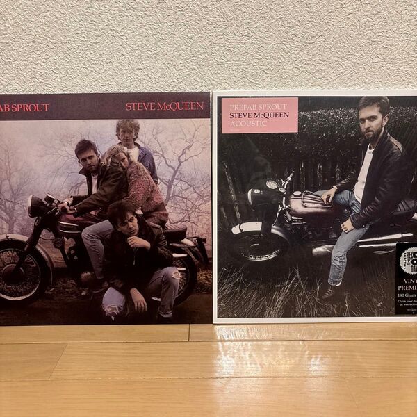Prefab Sprout レコード 2点セット プリファブ・スプラウト LP Steve McQueen Acoustic